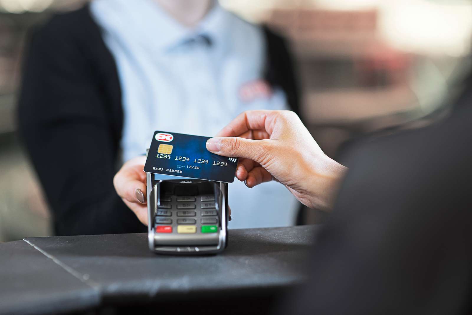 Contactless payment with Dankort 4