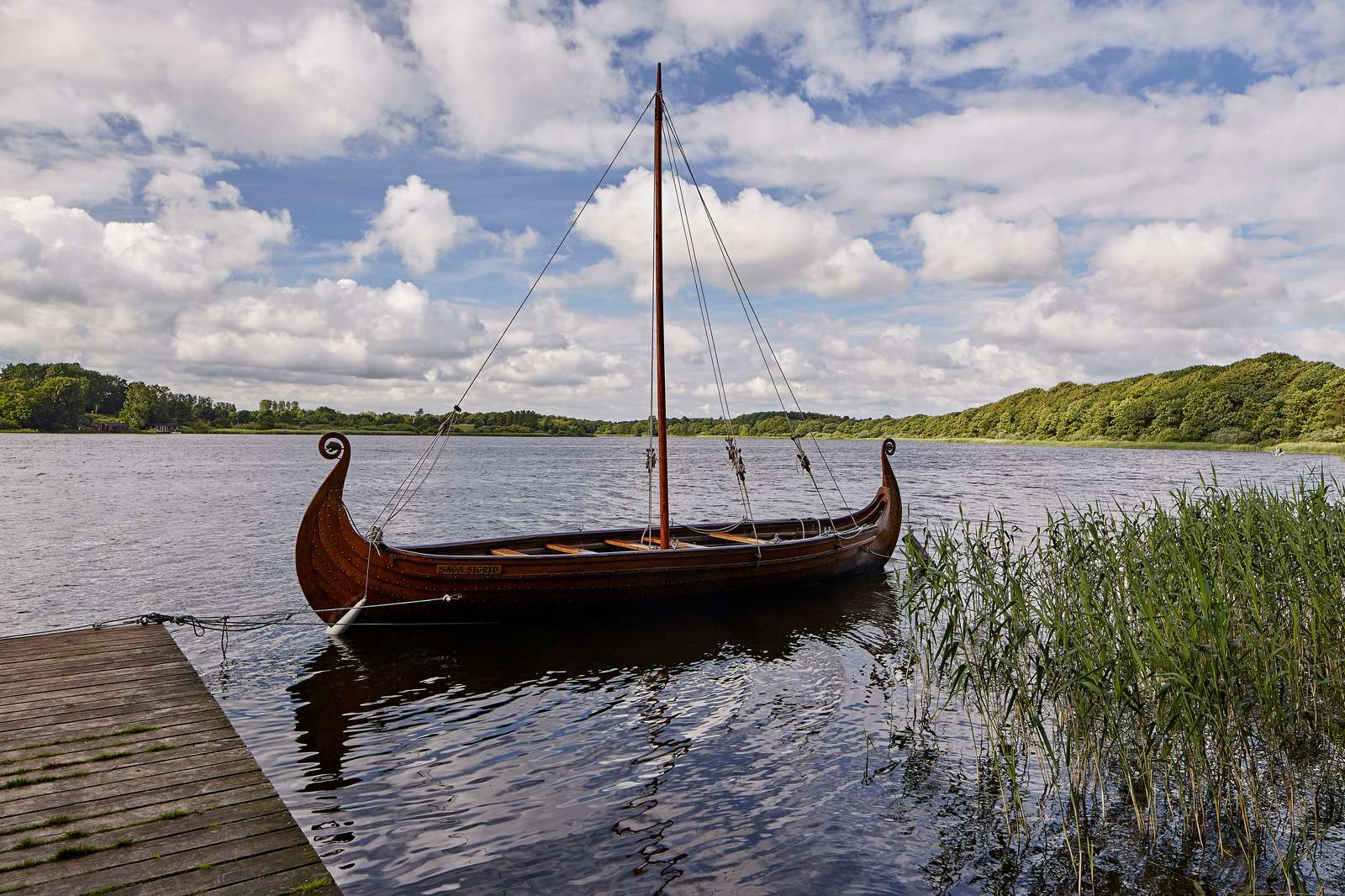 Jels Nedersø   vikingeskib