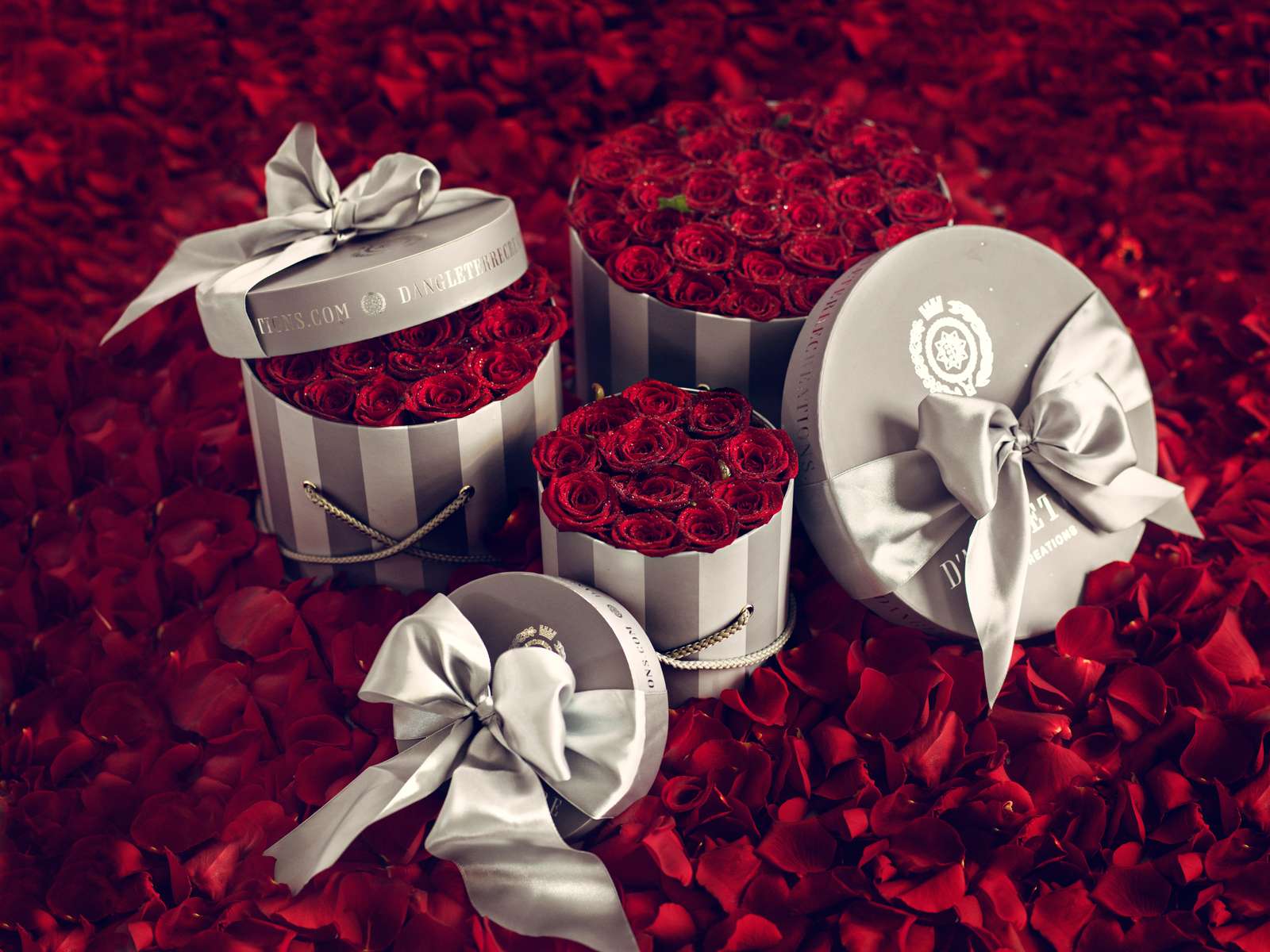 02 Red Roses Flower Box