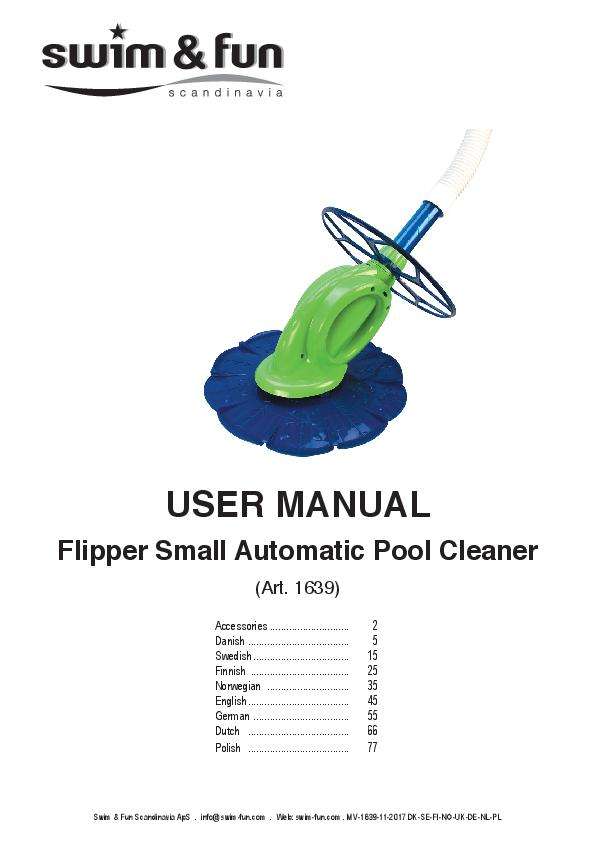Flipper Small Automatic Pool Cleaner