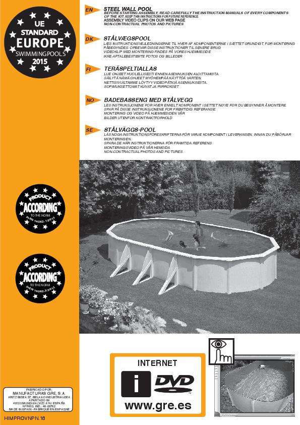 Pool Oval WSS Nordic Manual