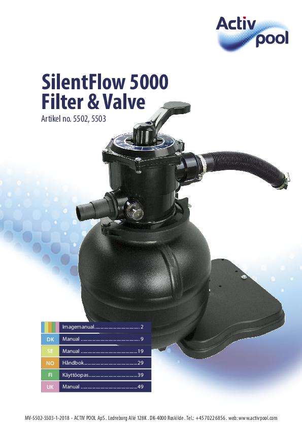 SilentFlow 5000 Filter & Valve Nordic Manual