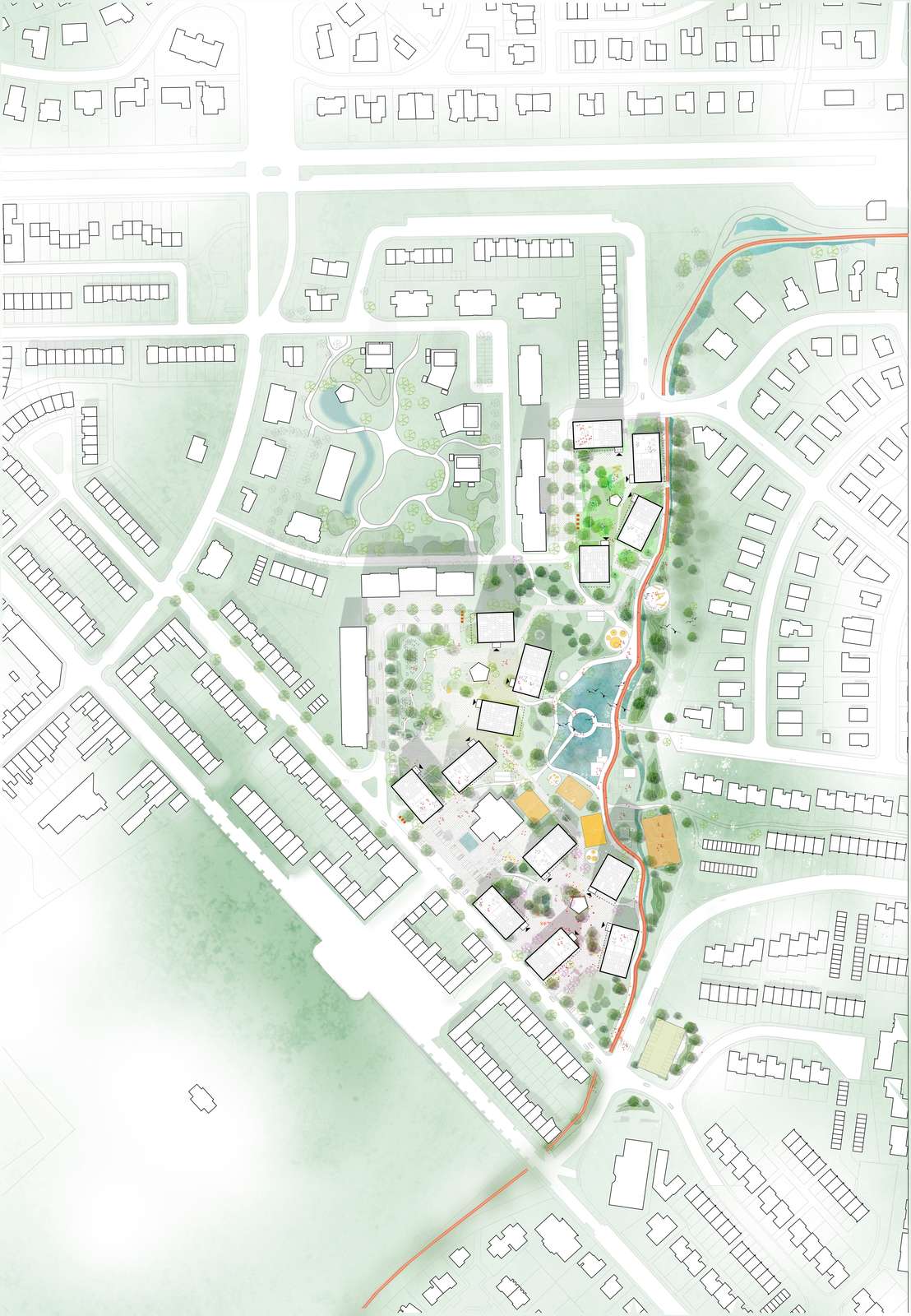 Siteplan 1-2000_Oostende, The New City_COOSIT02