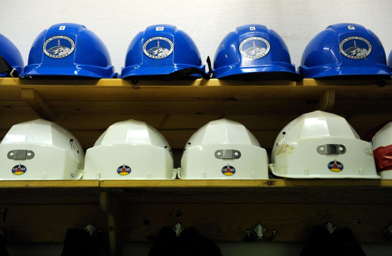 Esrange Space Center helmets