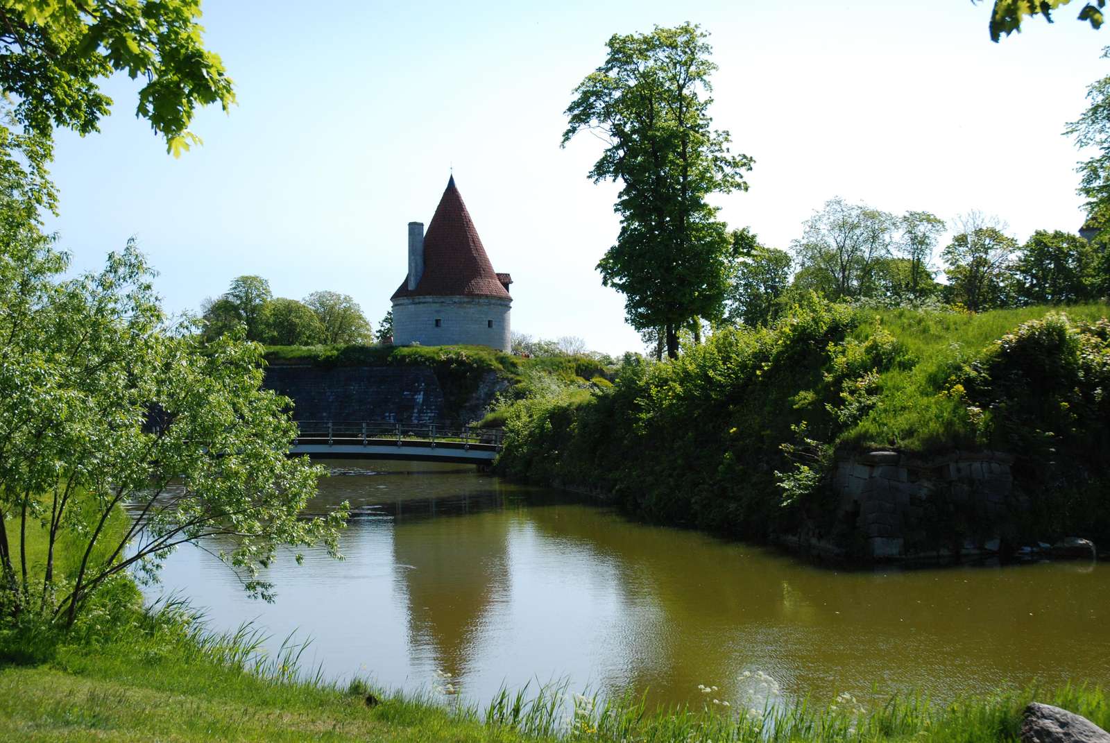 Kuressaare castle on Saaremaa, Estonia