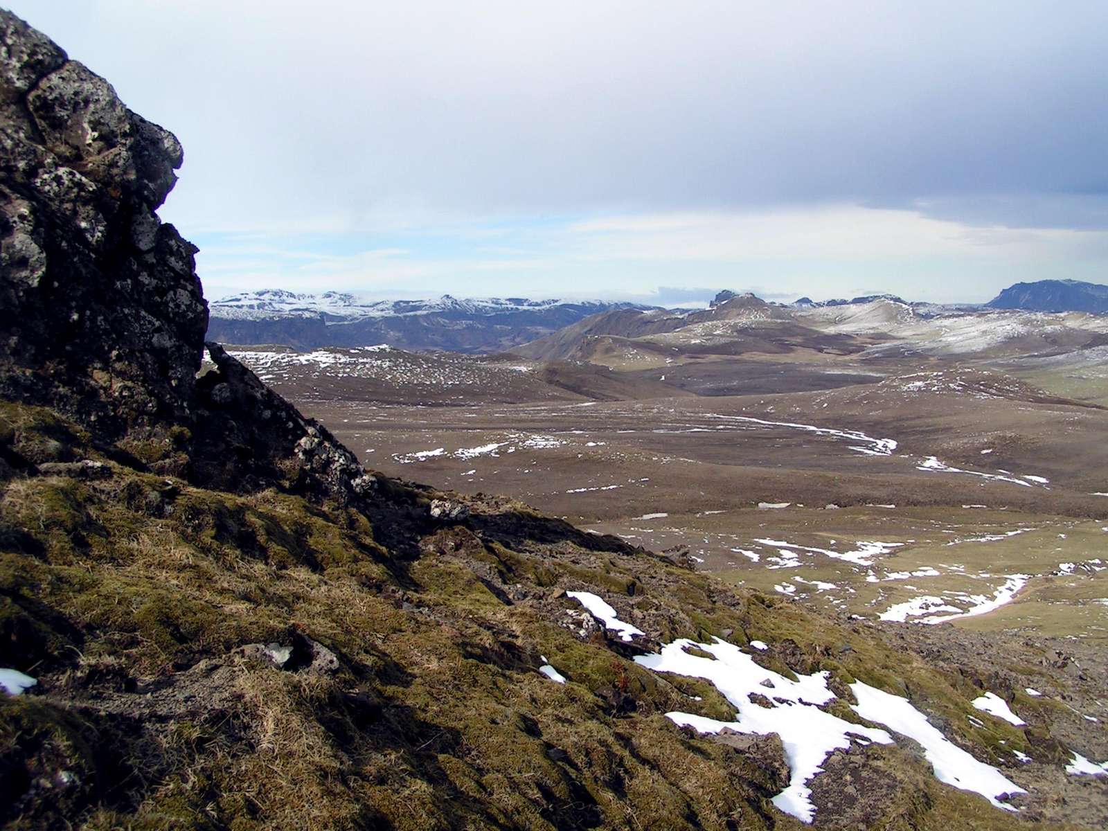 Mountain landscape on Southern Iceland