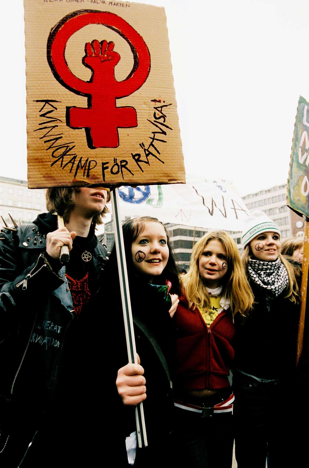International Women's Day in Stockholm, Sweden