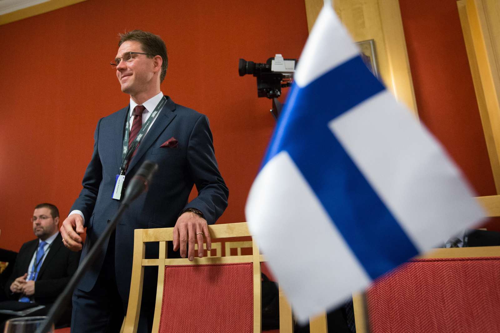Finlands statsminister Jyrki Katainen