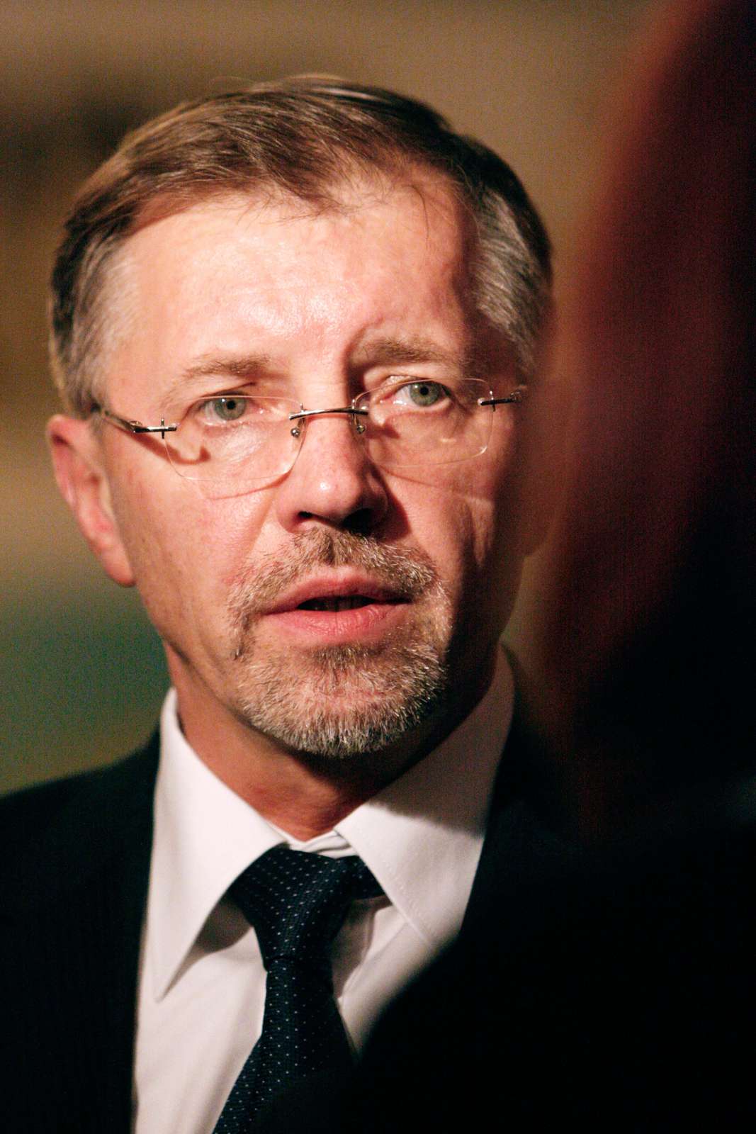 Litauens statsminister Gediminas Kirkilas under Nordiska Rådets session i Oslo, 2007.