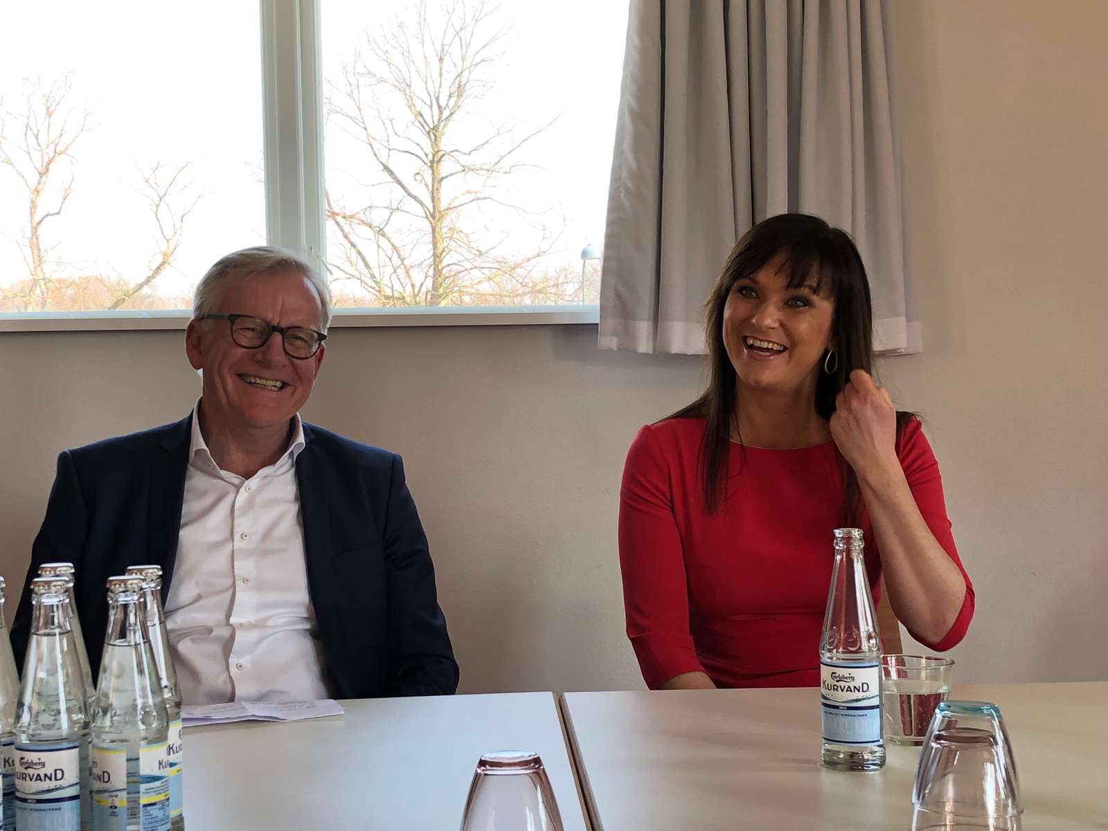 Besøg af innovationsminister Sophie Løhde på daghjemmet Skovvang april 2019