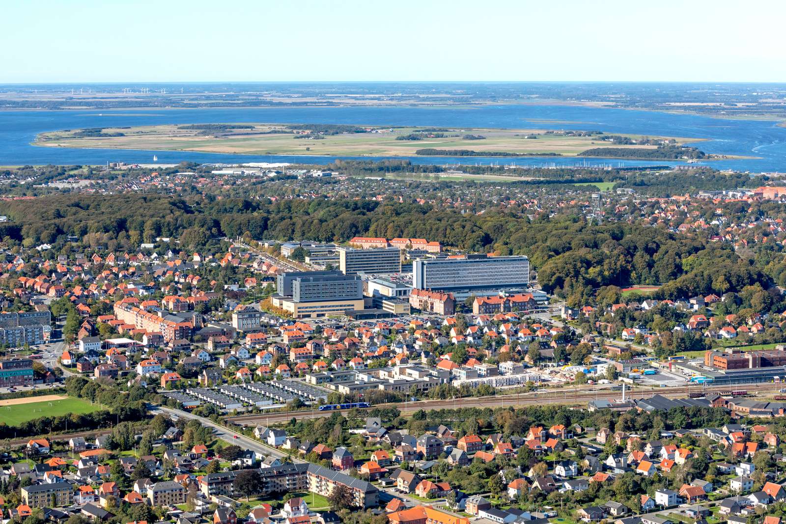 Aalborg UH Syd 2, Luftfoto