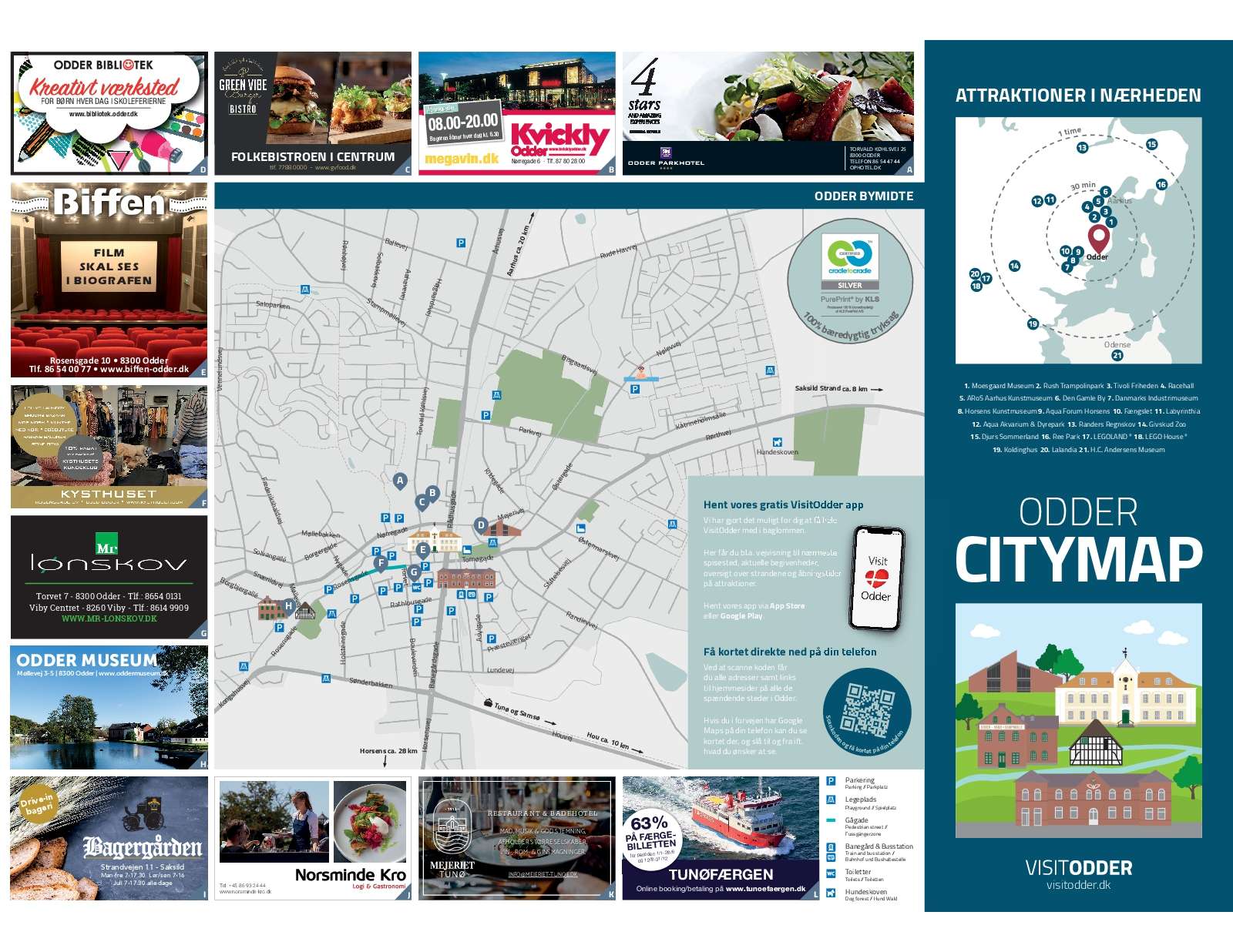 odder citymap 2019 a3