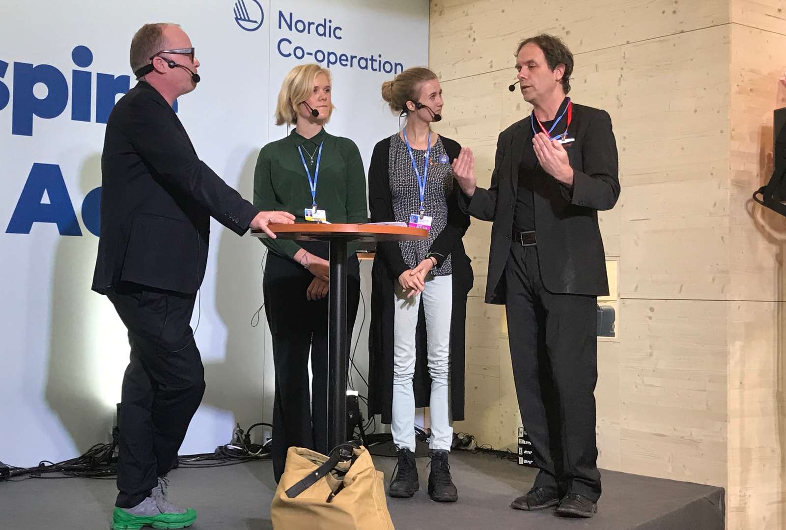 Rasmus Nordqvist, Monika Skadborg, Stina Bagge and Per Holmgren