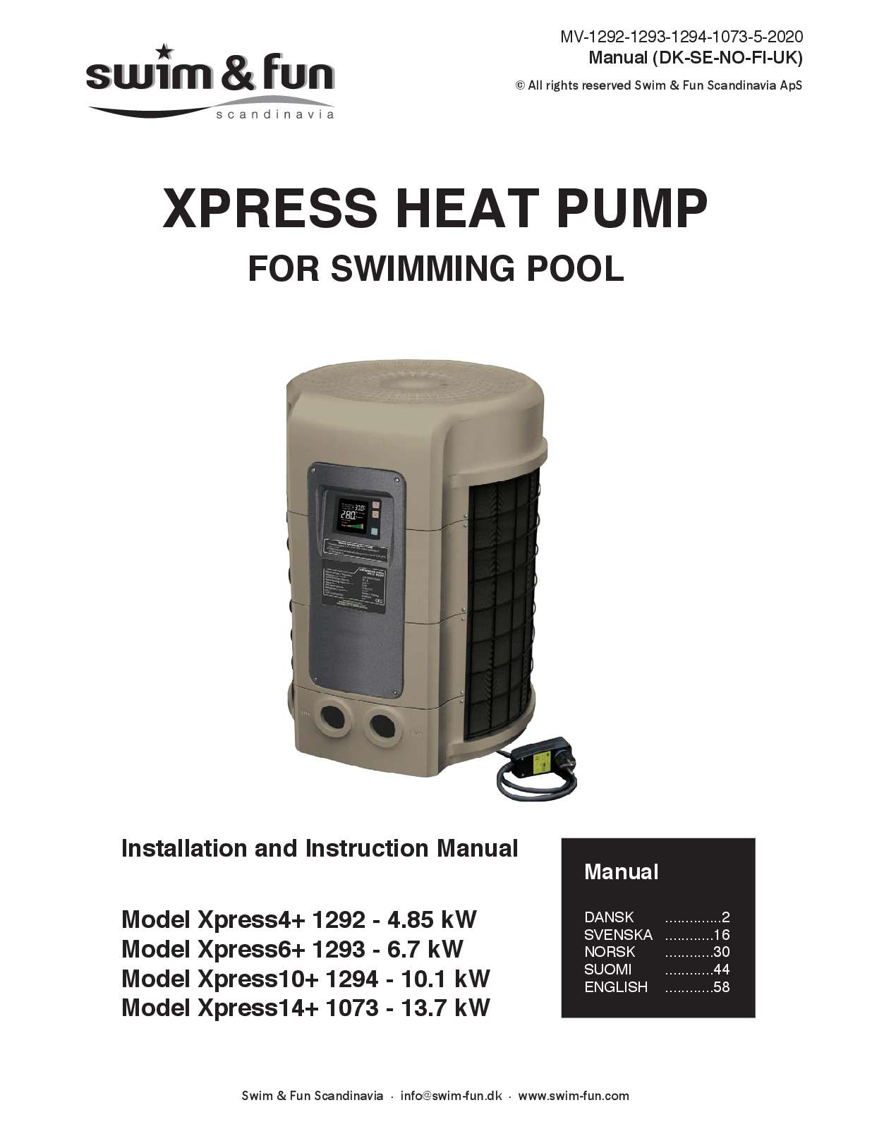 Xpress Heat Pump Nordic