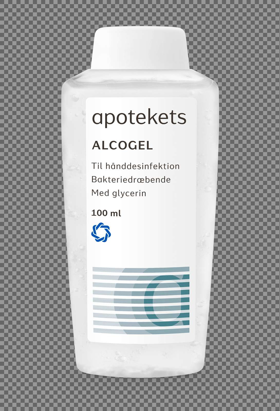 Desinfektion Alcogel 100ml apotekets sRGB