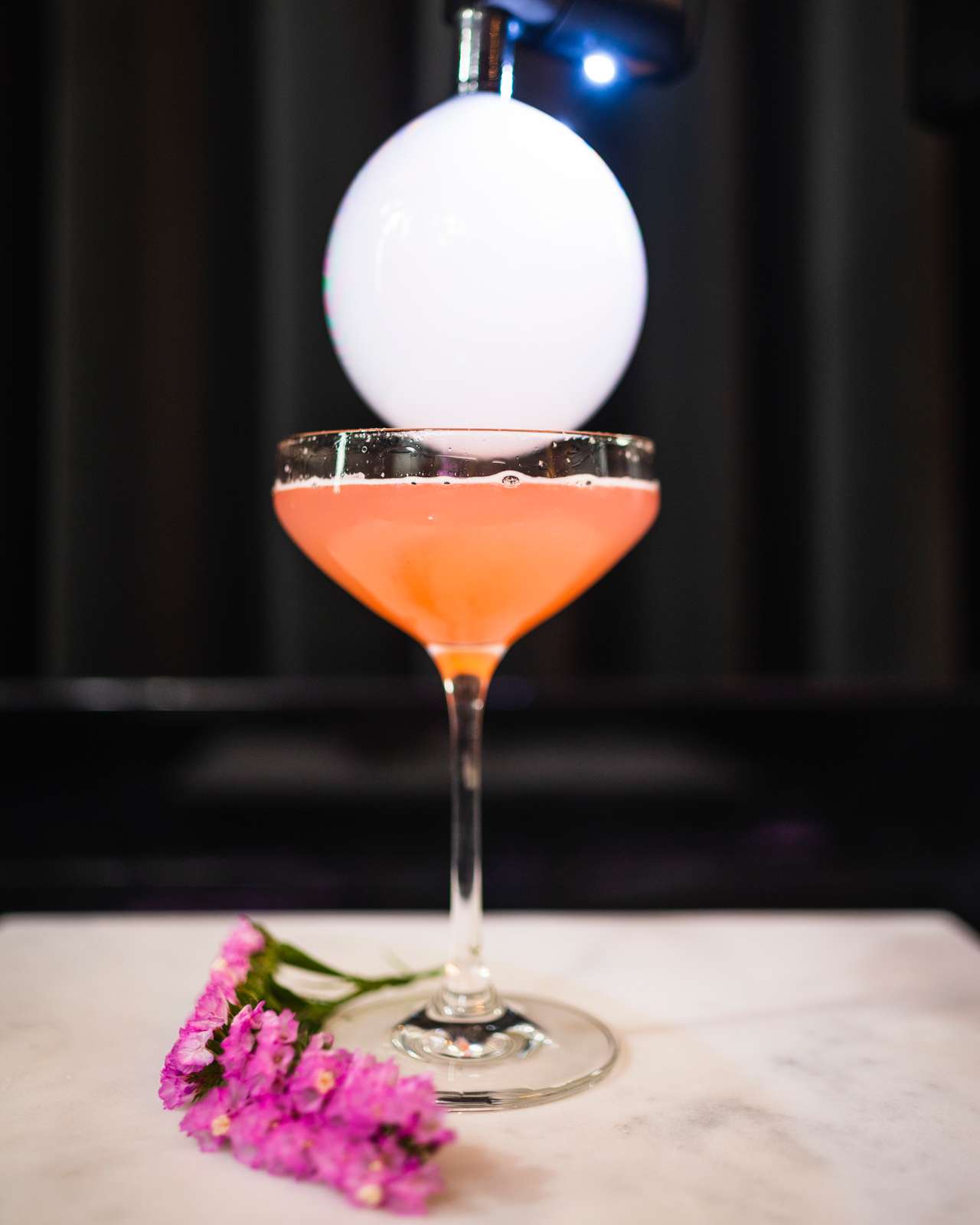 Cocktail with bubble, Balthazar