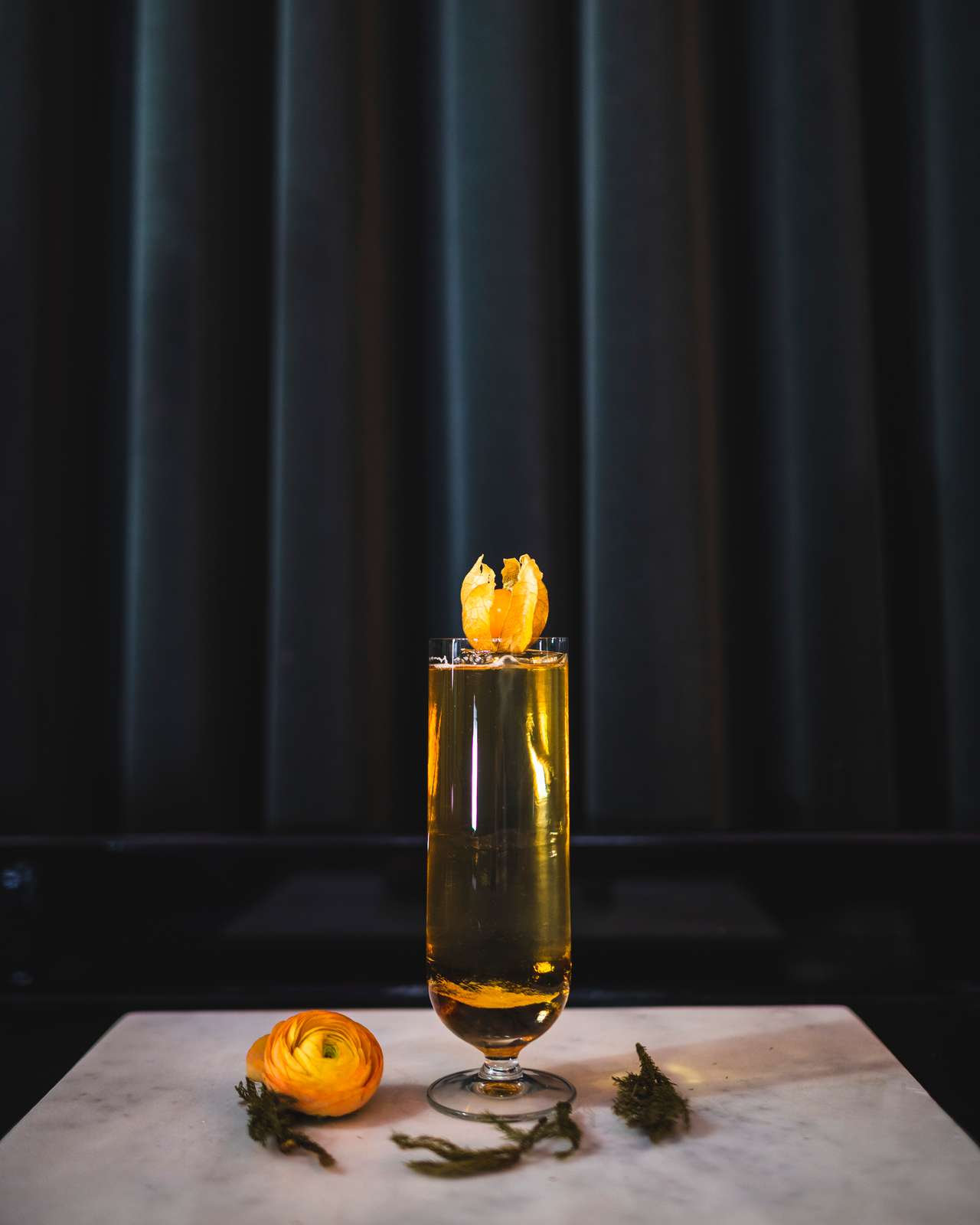 Cocktail, orange flower, Balthazar