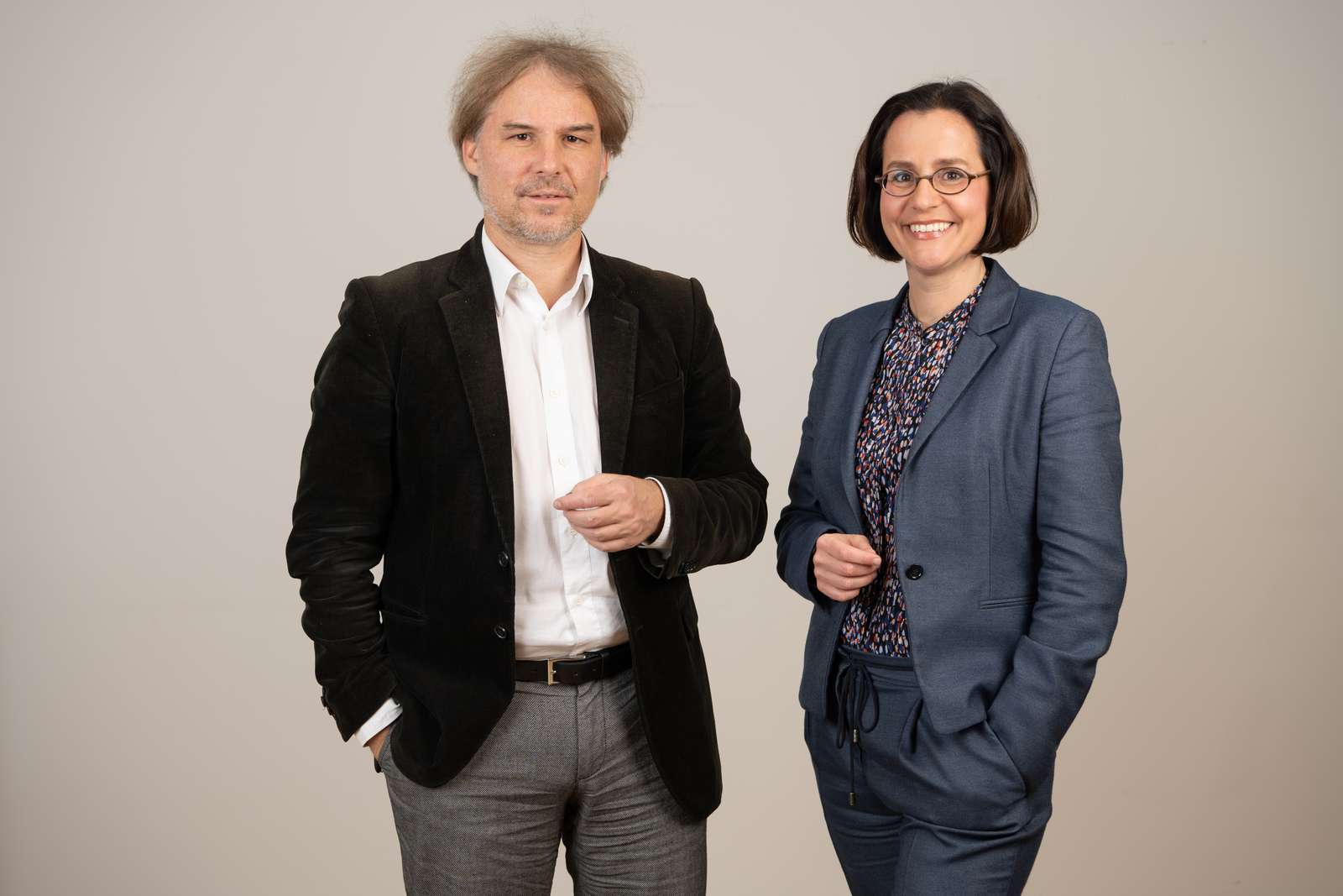 Diakonie Direktorin Maria K. Moser und Stvtr. Direktor Martin Schenk