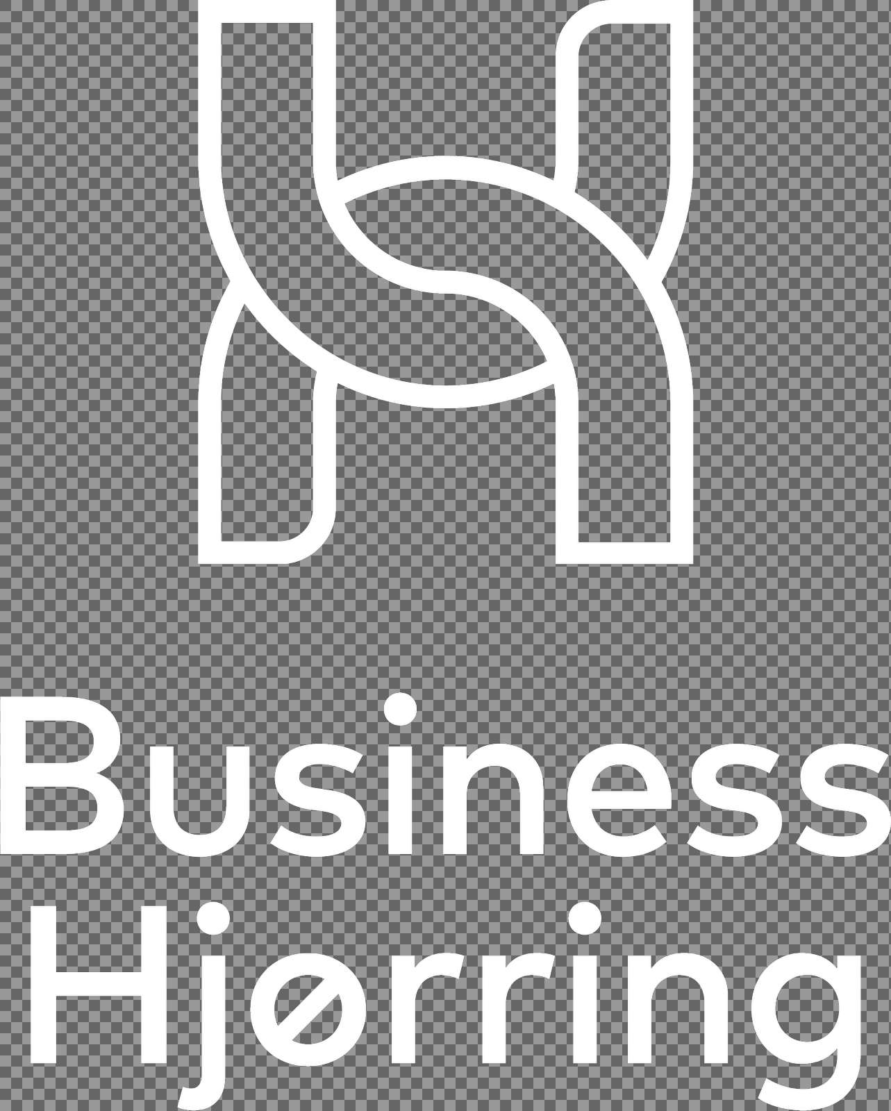 BH Logo Hvid Lodret