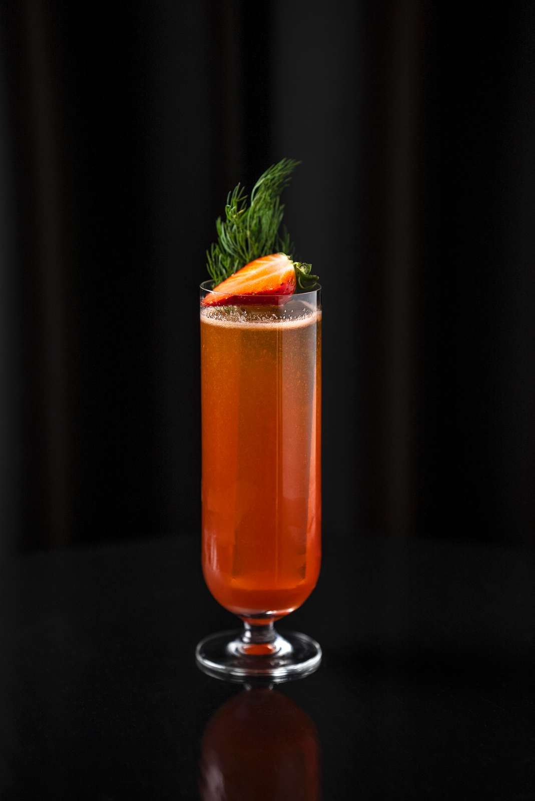 Strawberry, dill, cocktail, Balthazar