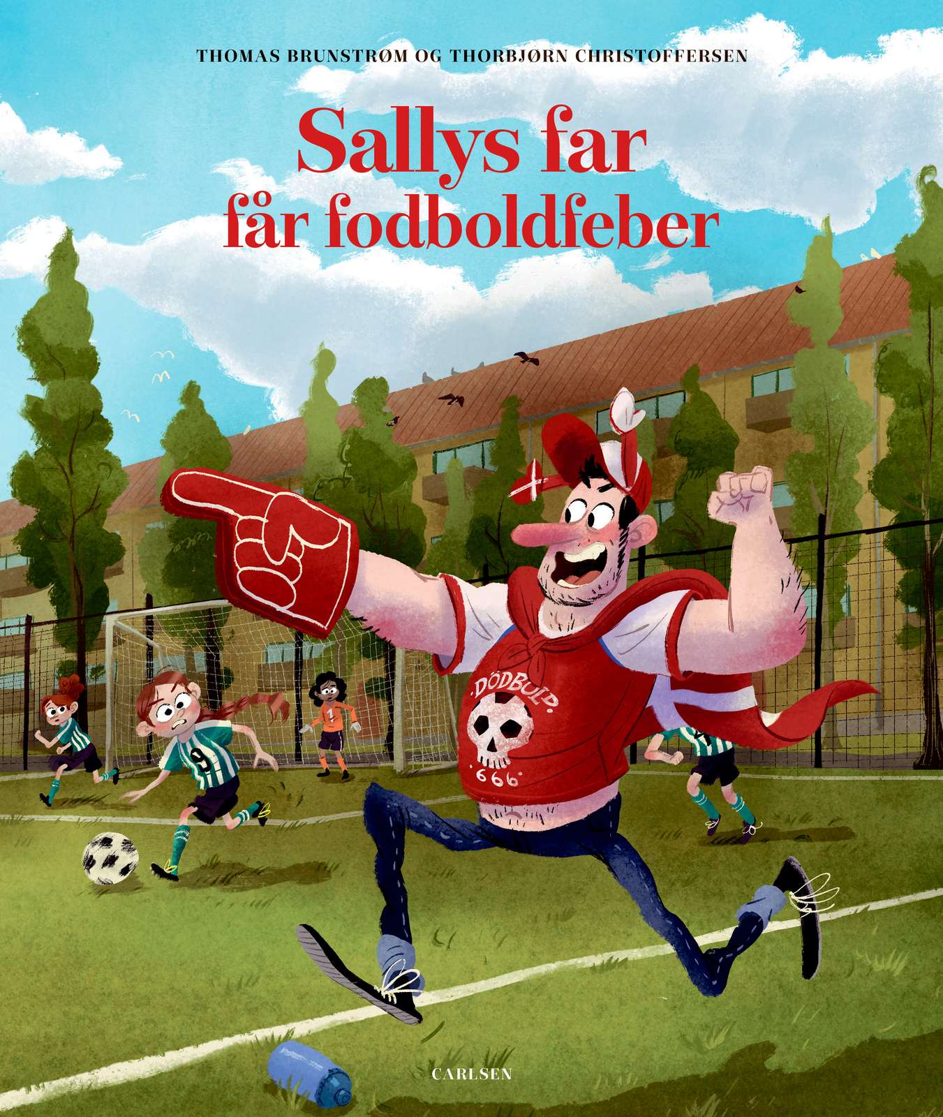 Sallys far får fodboldfeber forside