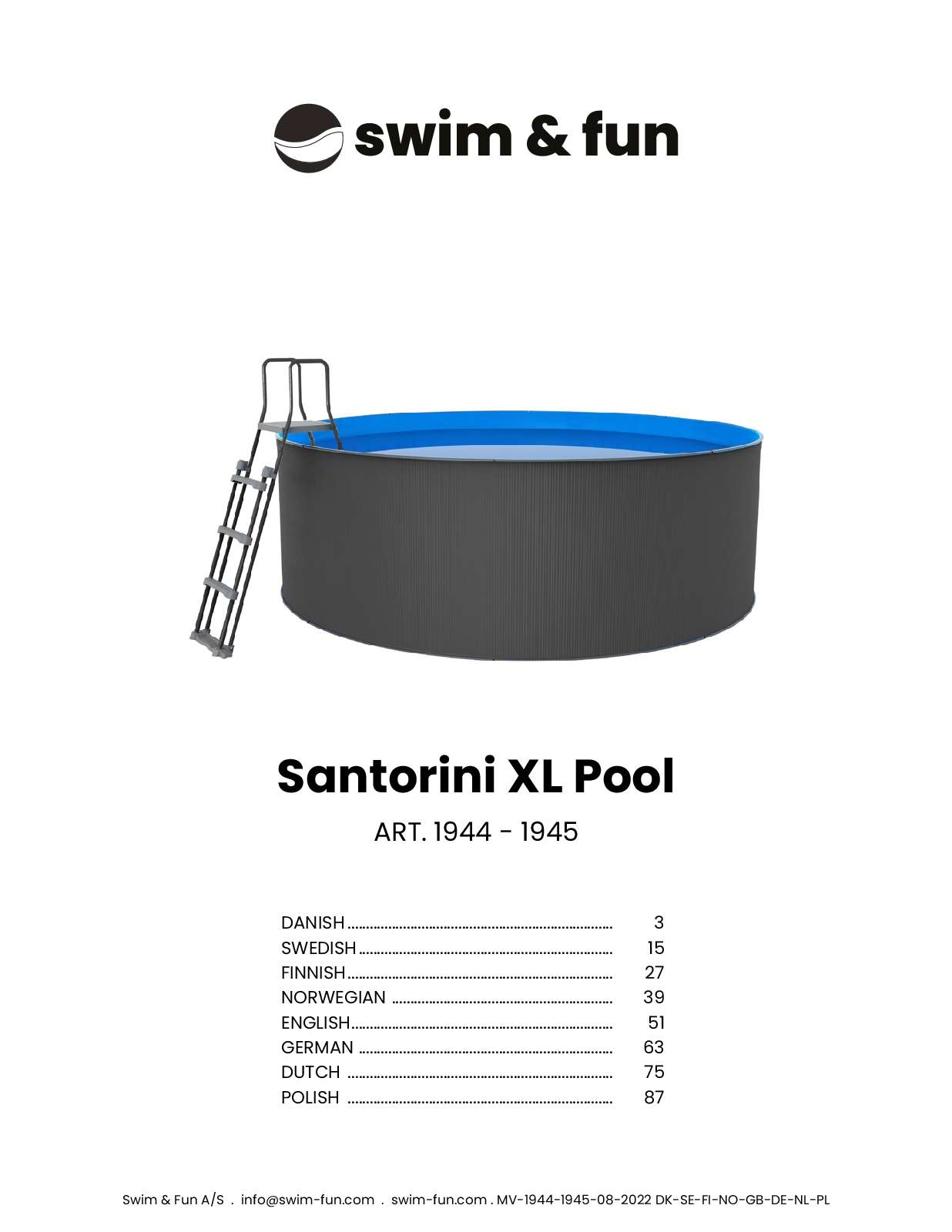 Santorini XL Pool 1944/1945