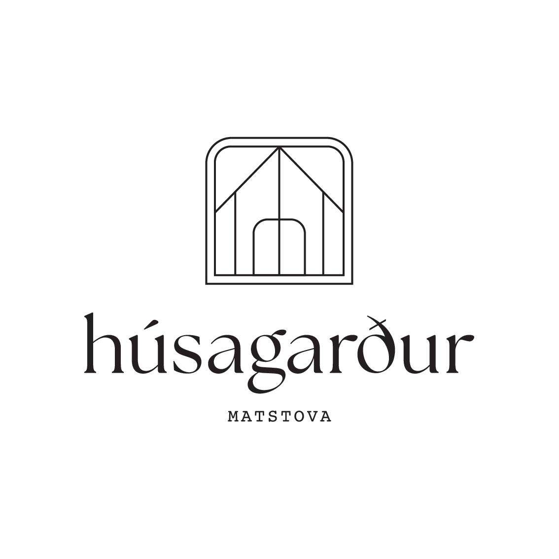 húsagarður_logo_svart_FO