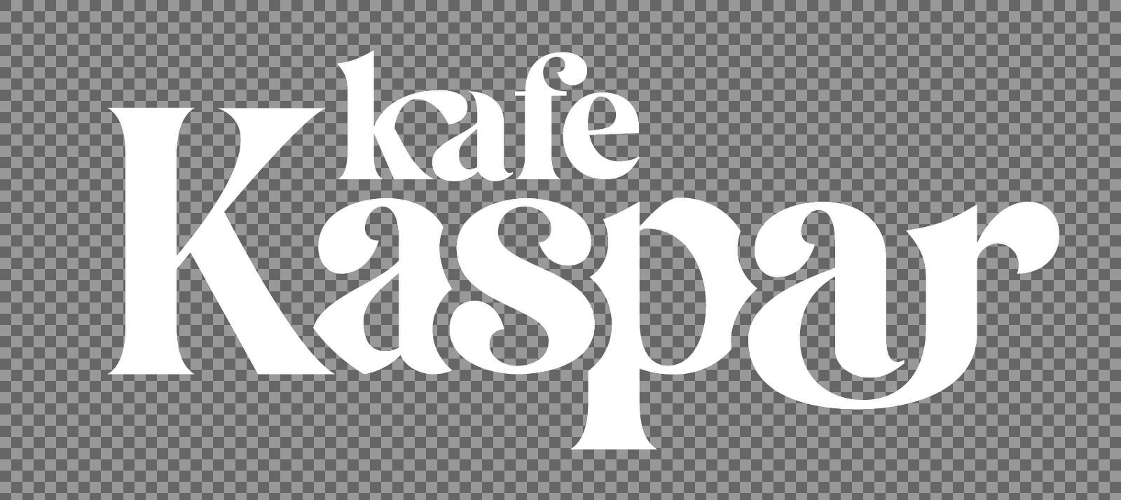 Kaspar Logo White