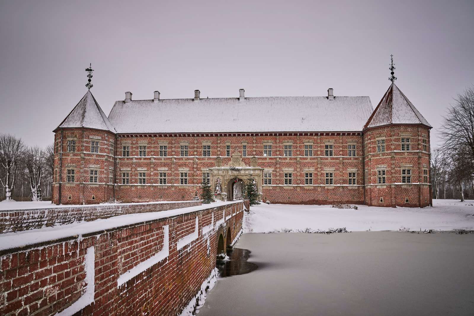 Jul på Voergaard slot