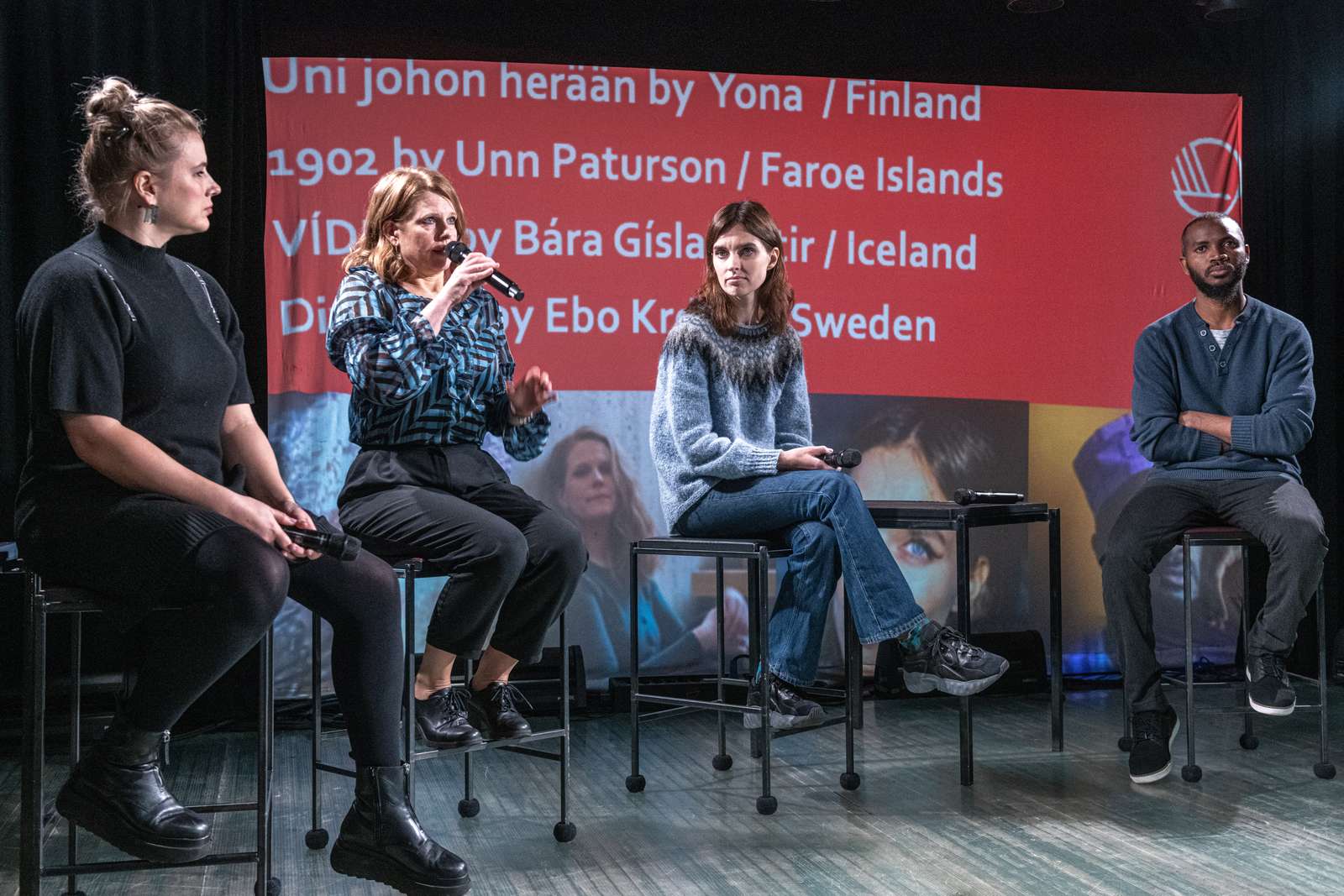 Yona, Unn Paturson, Bára Gísladóttir and Ebo Krdum