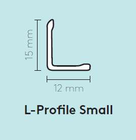 Small L Shape   Alum