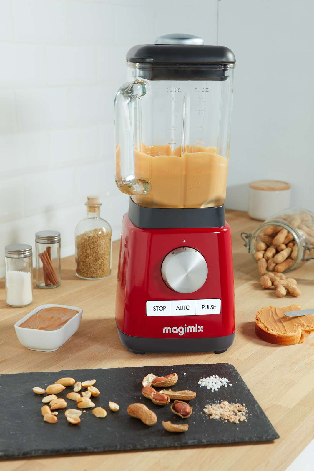 11629 Power Blender Red Rouge Butter Beurre