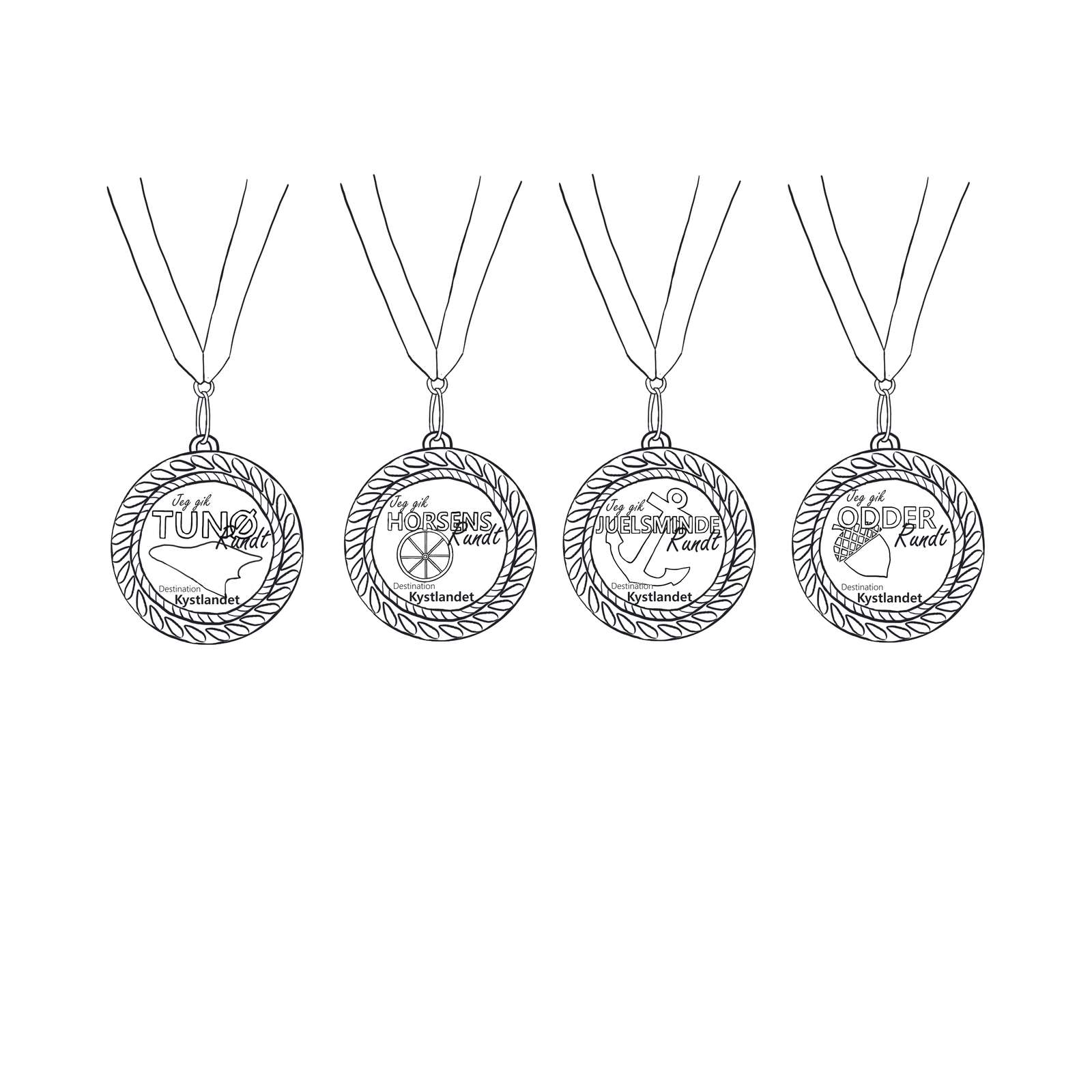medaljer m kystlandet logo