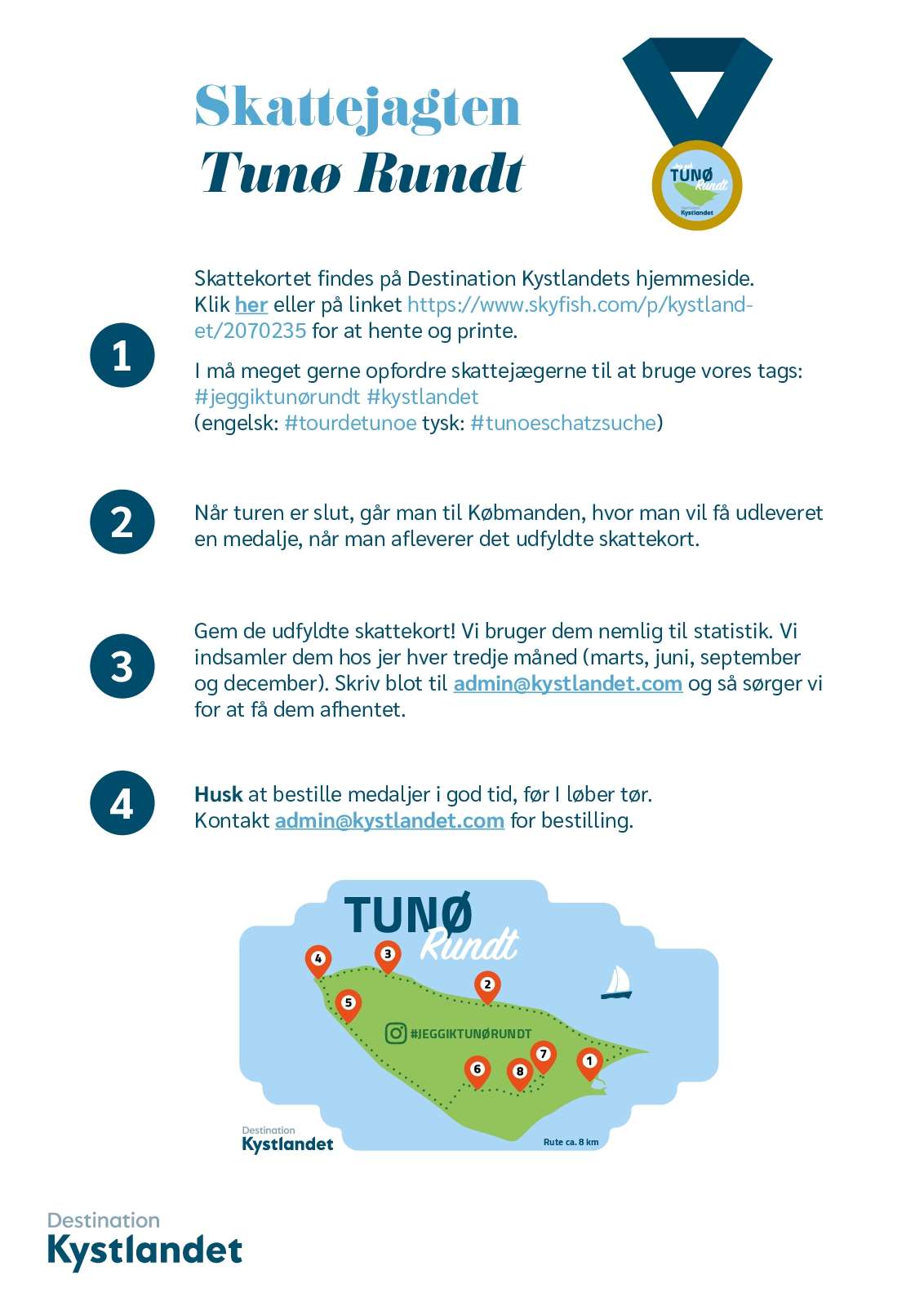 How to   Skattejagt Tunø 2023