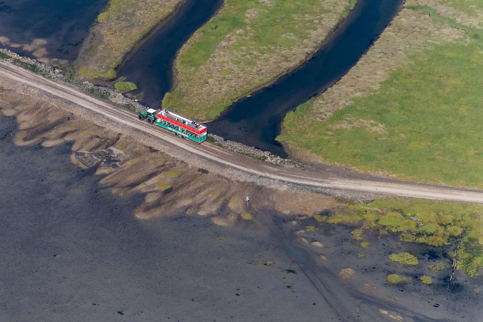 Luftfoto over Låningsvejen, 2021.