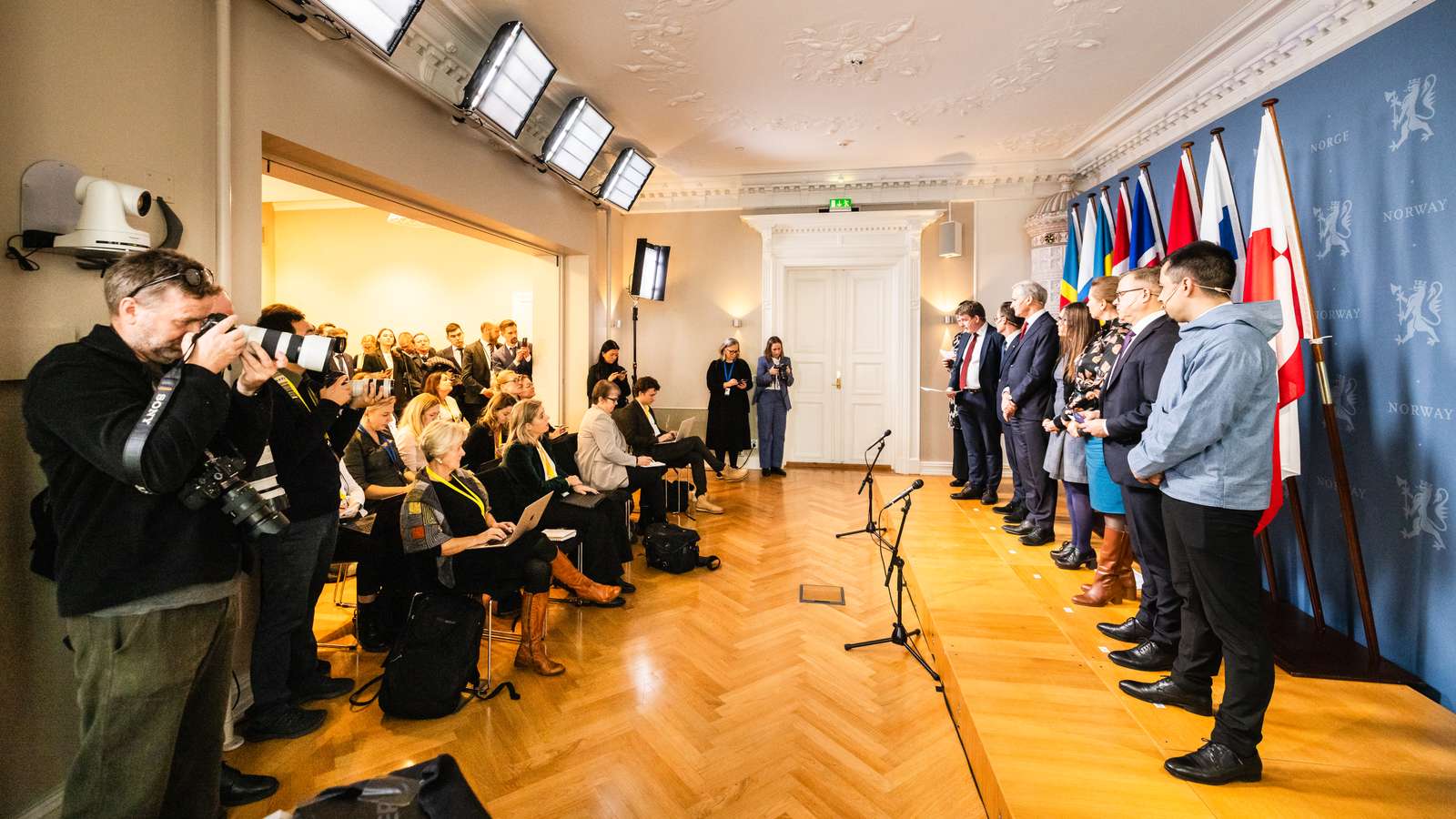 Nordic Prime Ministers' press conference