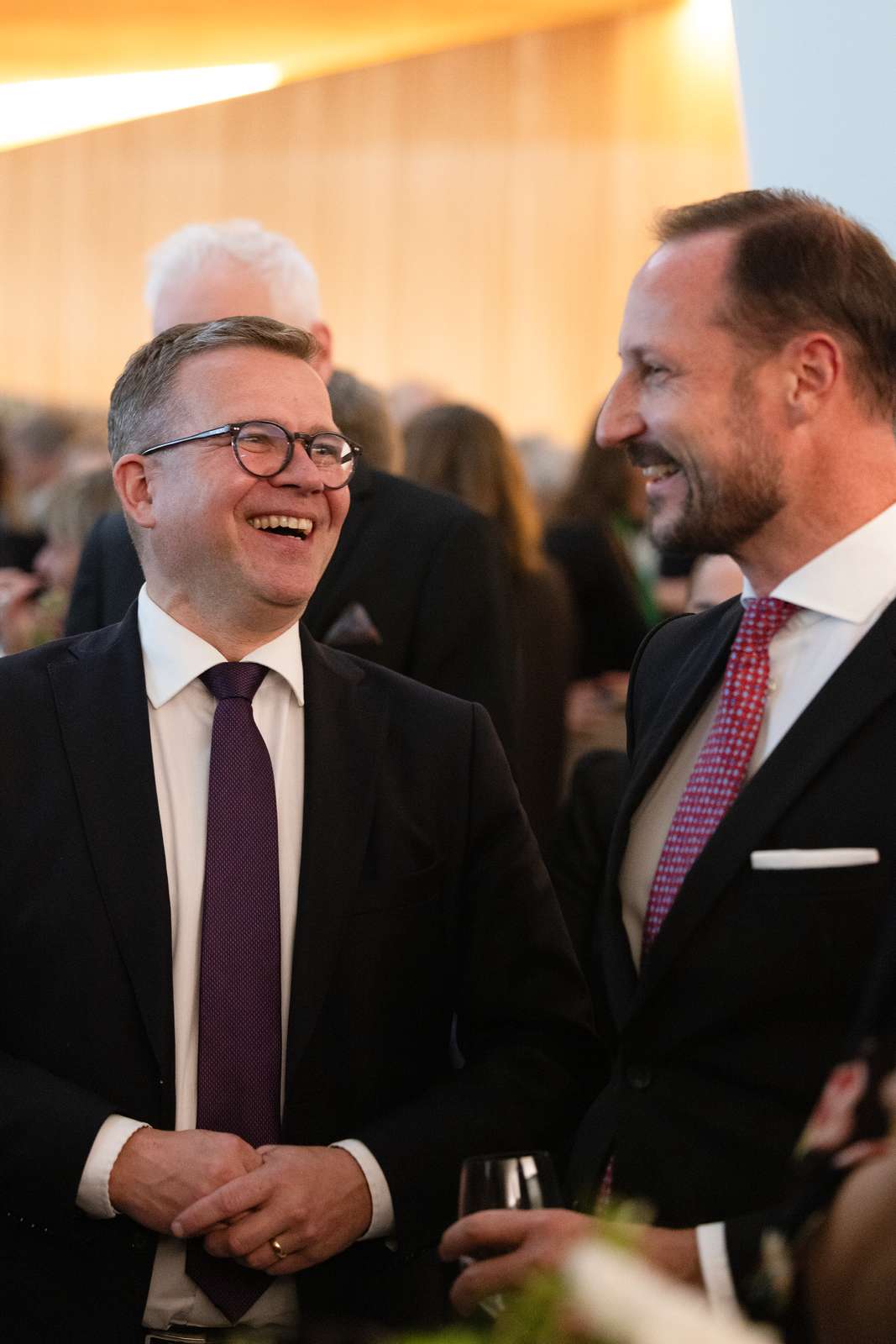 Petteri Orpo and the crown prince of Norway