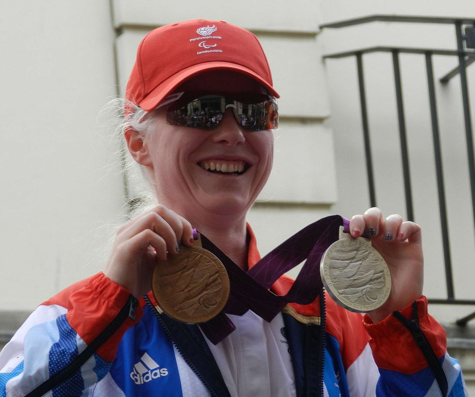 Aileen McGlynn at the Olympic Victory Parade