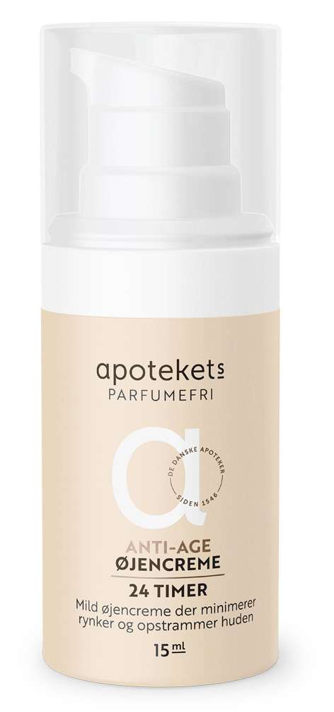 219628 Apotekets Parfumefri Anti age Ojencreme 15 ml