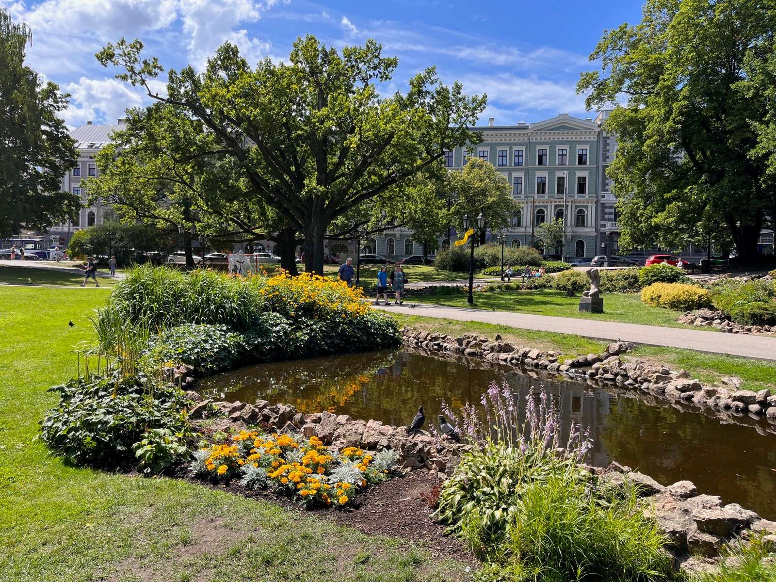 Riga city garden, Basteja bulvaris