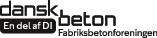 Dansk Beton_Fabriksbetonforening logo_En del af DI_SORT