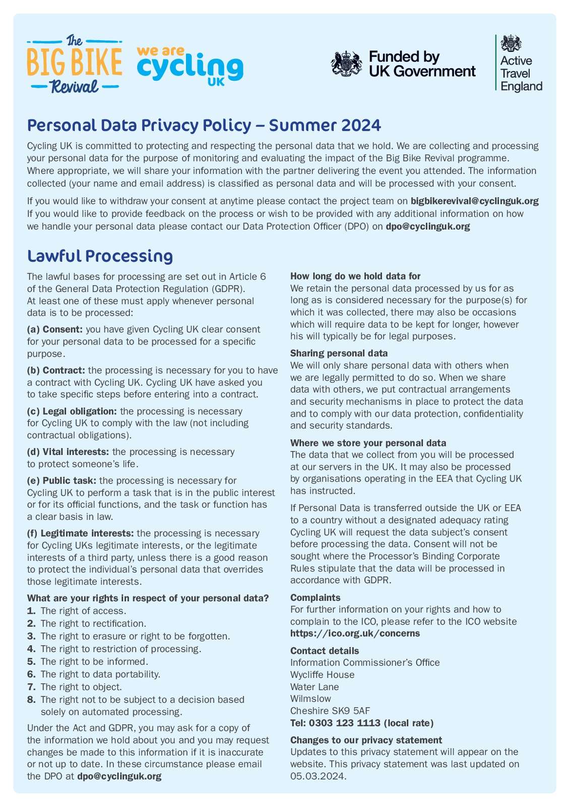 Privacy Policy Summer 2024 A3