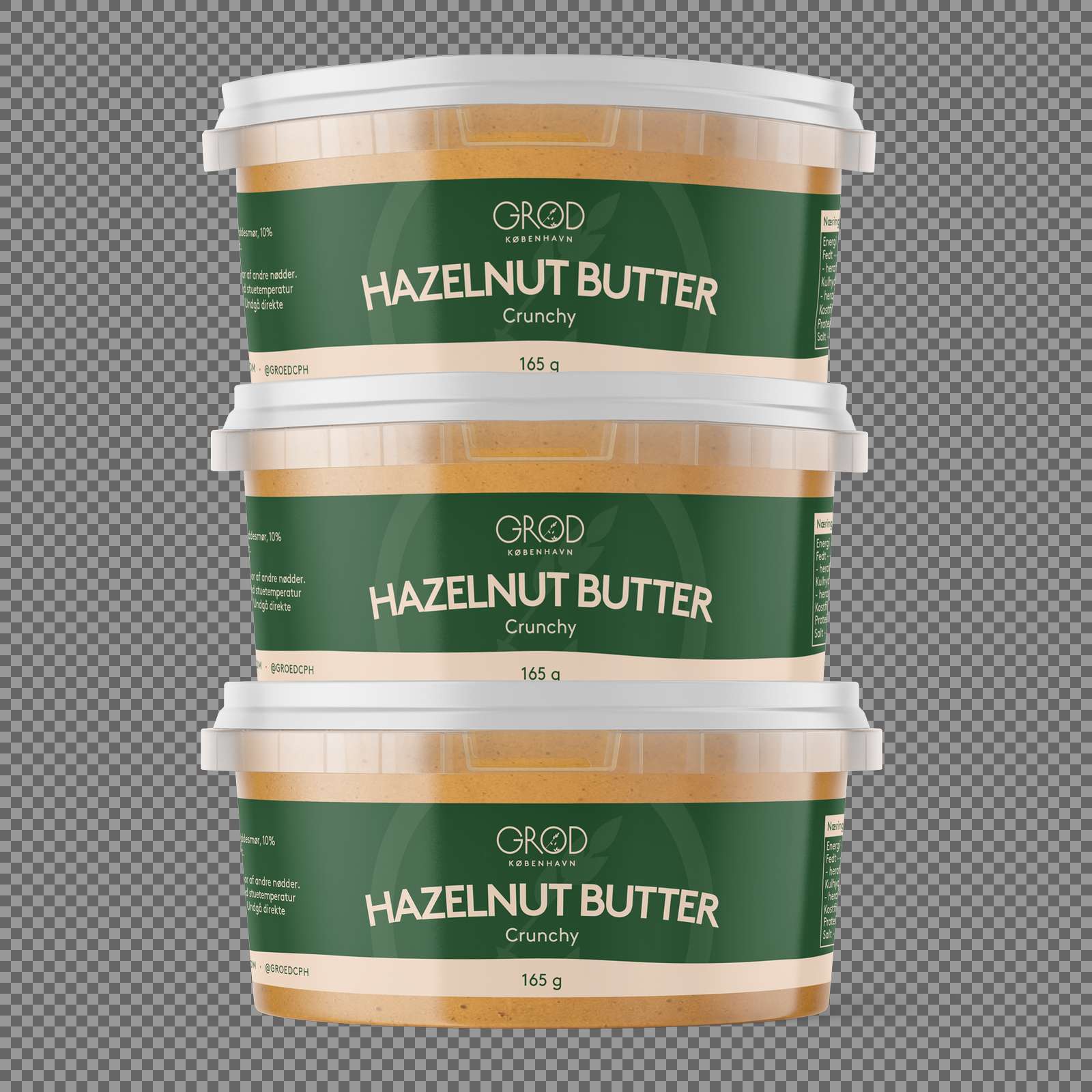 hazelnut butter 165g 3 pack