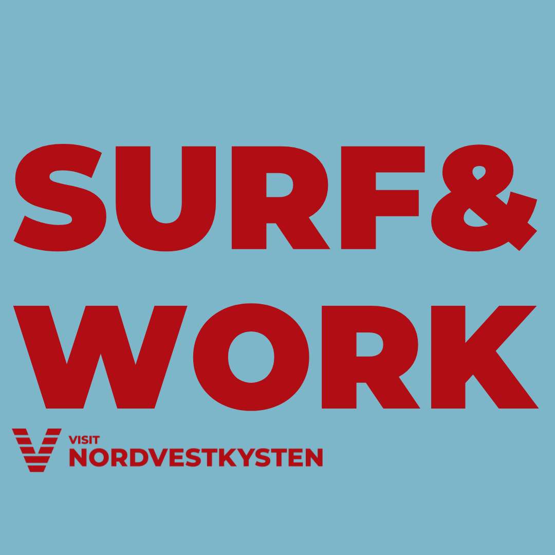 Surf & Work - badge/logo - 2