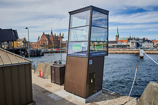 Port Helsingør, robot, battery charge, Denmark