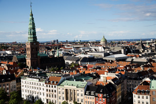 Christiansborg tower view