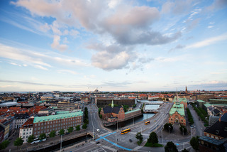 Christiansborg tower view