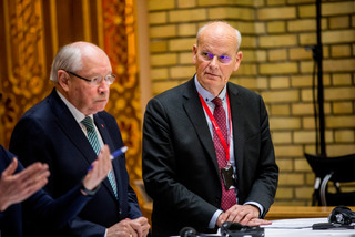 Press conference in the ’Vandrehallen’ in Stortingen (2018 - Nordic Council Session)