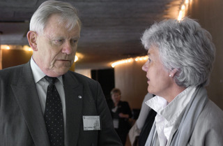 Inge Lønning and Frida Nokken