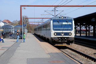 Train at Kolding station